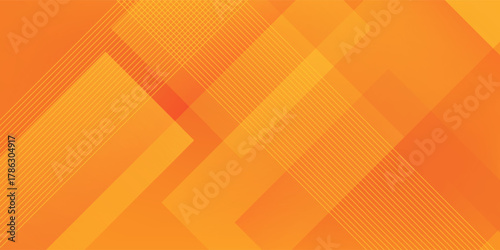 Yellow and orange vector abstract geometrical gradient shape modern background. Abstract gradient shapes background for presentation, business report, card, banner, poster