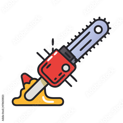 terror chainsaw horror
