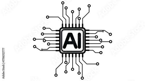 Embrace future tech innovation with vibrant AI circuit board design for cutting edge technology solutions and modern digital transformation initiatives