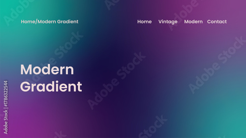 simple gradient background in bright colors. Colorful banner template