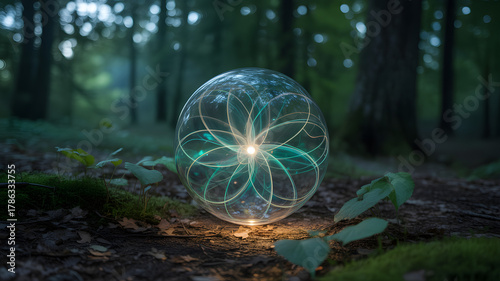 forest fire in the forest
