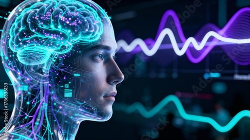 Neuro-Morph Avatar Dense BCI Interface 4K Corporate AI