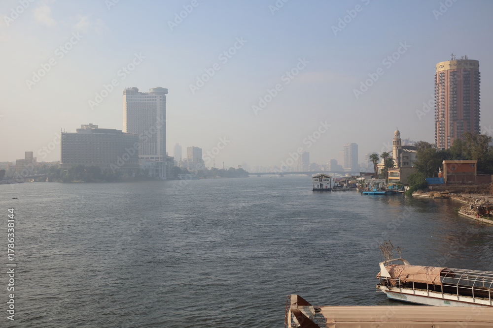 Fototapeta premium General View of the Nile