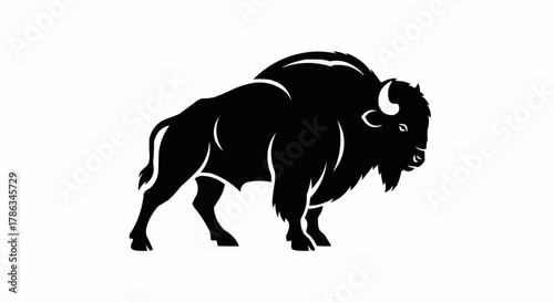 Animal Logo Vector Set, Wildlife Mascot Silhouette, Animal Head Illustration Design
