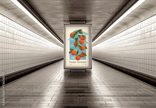 Underground Poster Mockup