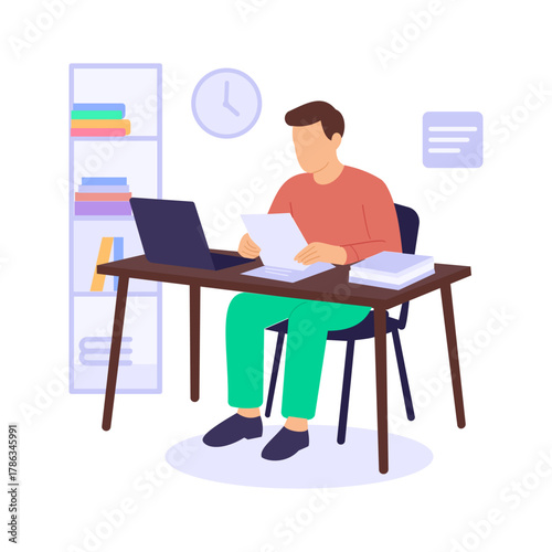 Document Review, checking files and verifying information