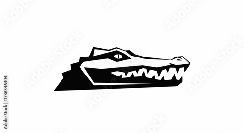 Animal Logo Vector Set, Wildlife Mascot Silhouette, Animal Head Illustration Design
