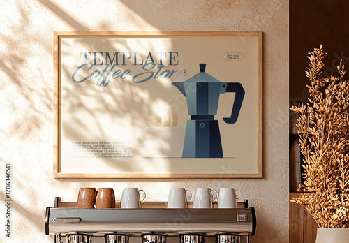 Coffee Bar Frame Mockup