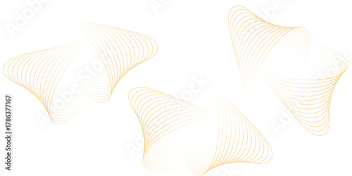 Abstract colorful gradient wave shapes with orange blue and green tones on white background. Modern flowing line art design for technology themes, posters, wallpapers, presentations, and digital