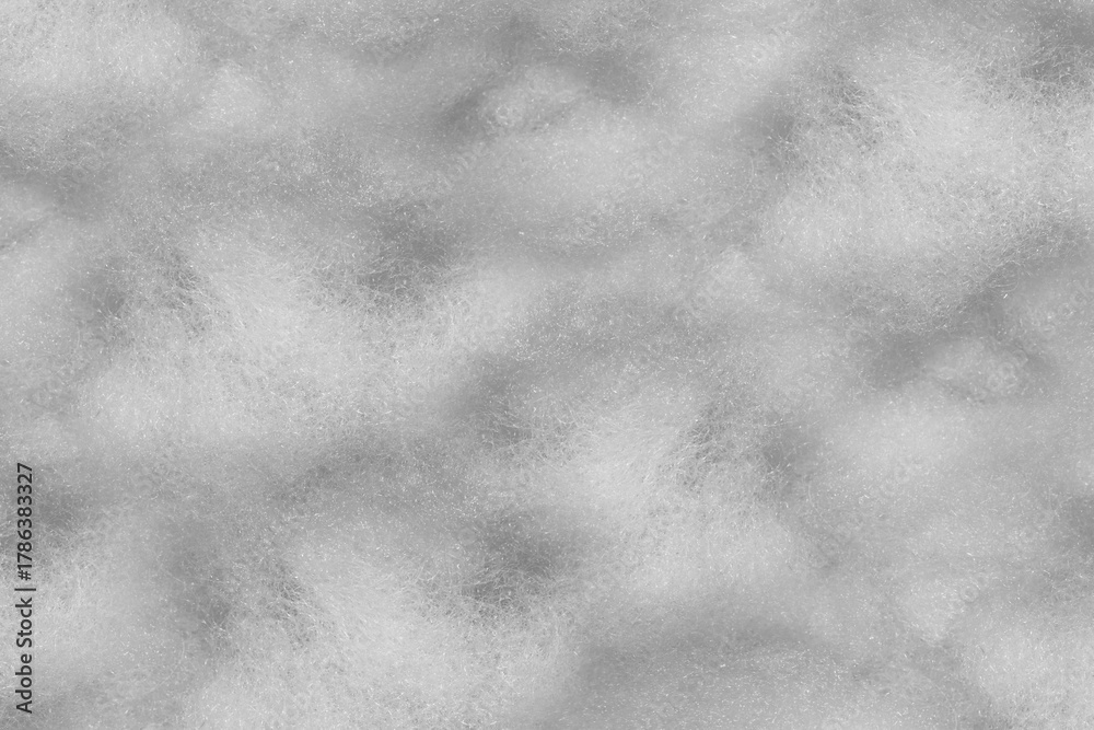 Naklejka premium White Dacron Fiber Soft Cloudy Texture Background