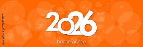 Joyeux Noël 2026 - vecteur pour affiche bannière salutation et célébration dde Noël 2026.