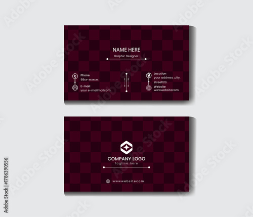Modern Corporate Business Card Design