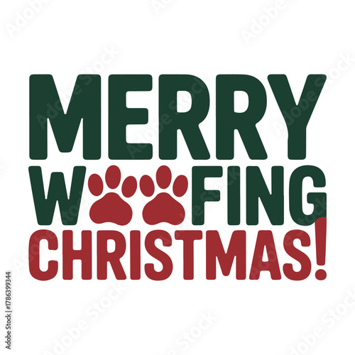 Merry Woofing Christmas