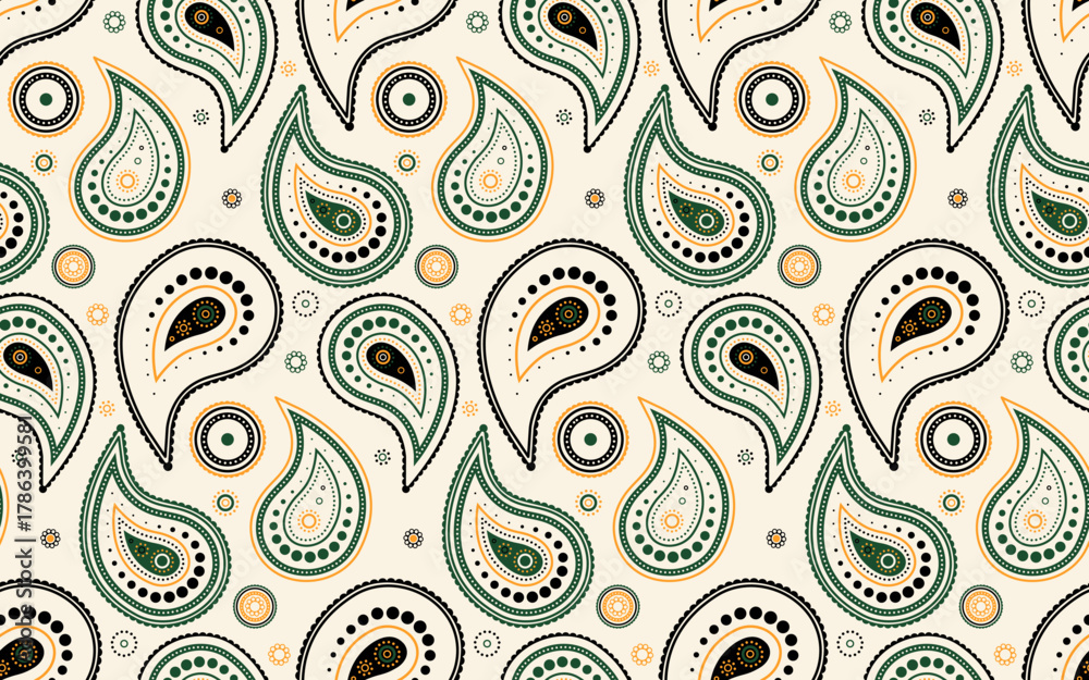 Fototapeta premium Rectangle native as wallpaper arabic. Decor drawn in 2025 swatch. Creativity ornate to ink embellishment.