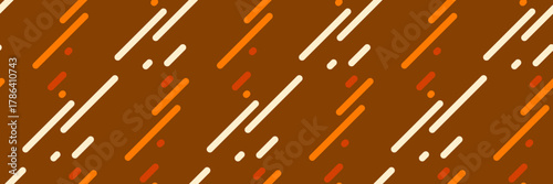Dynamic abstract background with diagonal lines in warm autumnal colors.  Perfect for website banners, social media posts, or textile design.