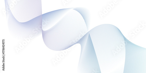 Dynamic minimal smoke sound line. Energy abstract smooth colorful gradient frequency isolated element creative blend. Science tech swirls with thin twisted connected vibration simple grid.