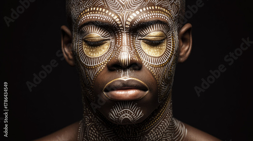 Portrait of young man with ...