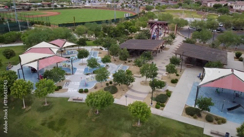 Wallpaper Mural Drone video of a local park Torontodigital.ca