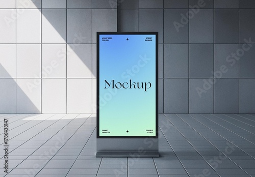 Screen Banner Mockup