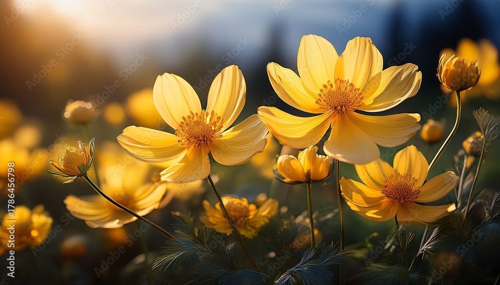 Obraz premium Yellow Flowers