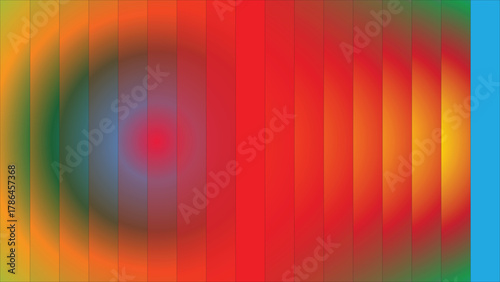 Colorful Abstract Gradient Background – Vibrant Wave Pattern, Modern Rainbow Design, Bright Digital Art, Spectrum Texture Wallpaper
