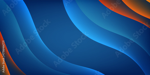 Futuristic Abstract Metallic Waves with Golden Cybernetic Eyes, Sci-Fi AI Vision, Elegant 3D Render, Suit for banner, web, brochure, pamflet and presentation