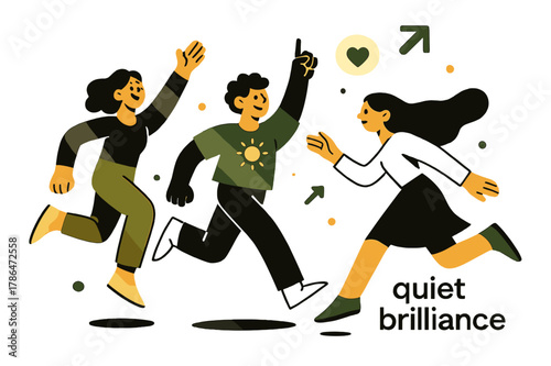 Quiet Brilliance Scene. Soft Light Rays. Gentle beams of light cascade through a minimal scene, forming diagonal patterns across air and dust. Caption ?quiet