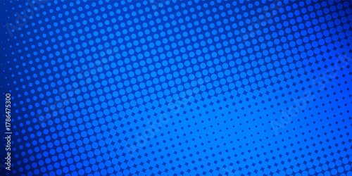Dot blue pattern screen led light gradient texture background. Modern creative trendy design in vector EPS 10