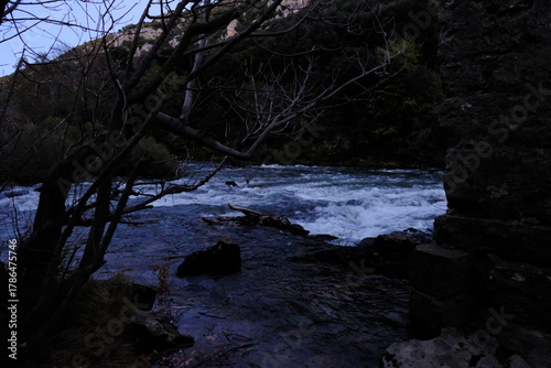 Waterfall near from saint guillaume le désert