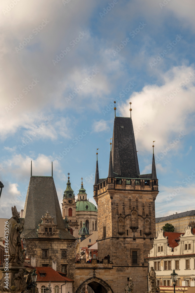 Fototapeta premium Day Light view at Prague
