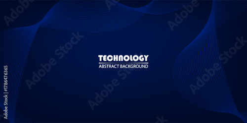 blue background metal pattern line style. Modern creative trendy design in vector illustration