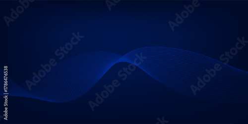 blue background metal pattern line style. Modern Trendy design in Vector Illustration