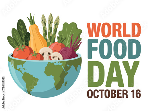 World Food Day celebrates global food security and healthy eating on October 16th.