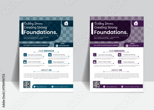 Real Estate & Construction Business Flyer