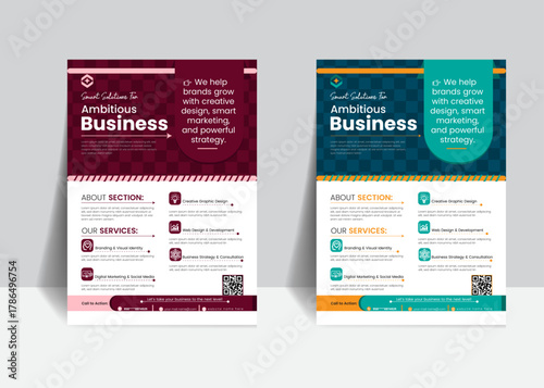 Modern Corporate Business Flyer Design