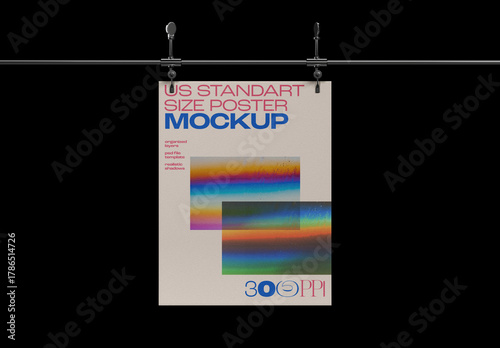 Vertical Poster Mockup