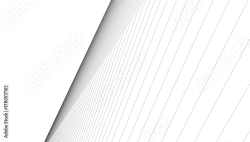 architecture geometric background, abstract lines 3d