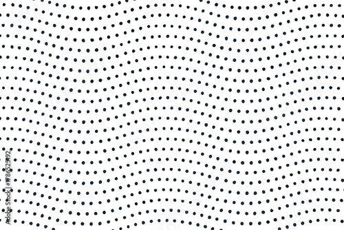 Field dot dots illustration repeating micro rows vector rhythm arranged alternating offset