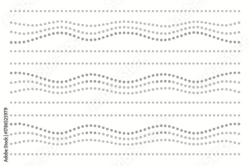 Bands decorative vector elegant shading stripe dotstripe illustration linear round subtle pattern