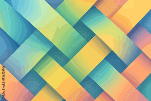 Pattern illustration soft mesh diagonal bands woven other luminous vector abstract