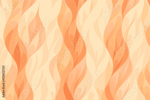 Flowing seamless pattern petals illustration abstract petalstripe alternating across vector flow canvas