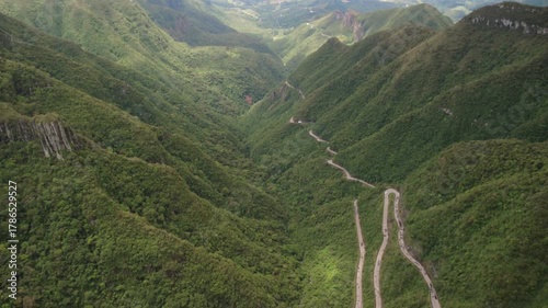 Drone Views of Serra do Rio do Rastro – Brazil’s Most Winding Mountain Road