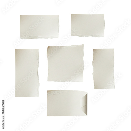 Wallpaper Mural Torn paper edges create an authentic textured collage effect, perfect for scrapbook designs, invitation backgrounds, or artistic presentations with raw, handmade appeal Torontodigital.ca