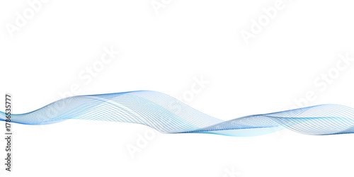 Abstract wave background with blue line pattern. Futuristic wave pattern. technology Dynamic concept. Vector illustration
