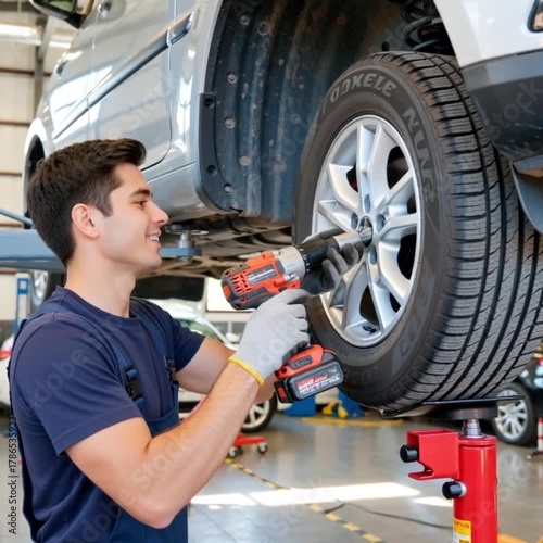 Cordless Power Tools 무선 전동 공구를 이용한 수작업하는 모습 동영상