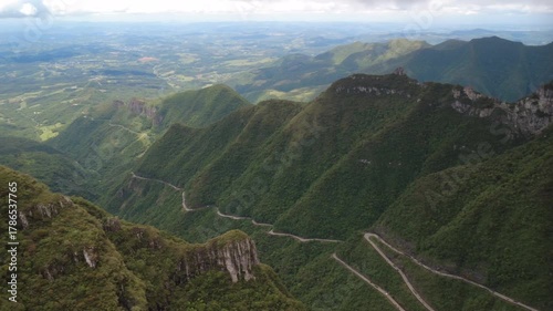 Drone Views of Serra do Rio do Rastro – Brazil’s Most Winding Mountain Road