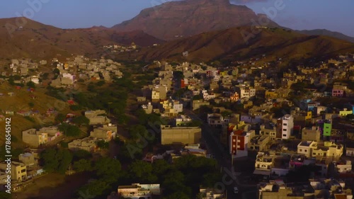 Mindelo, Cabo Verde, Africa, by drone