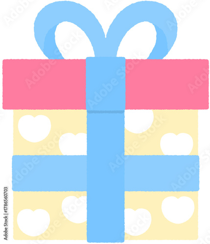 크리스마스 기념일 산타선물 선물상자 기프트박스 이벤트 축하 생일 아이콘 일러스트