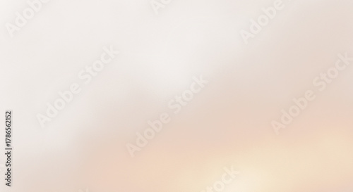 Abstract orange light leak on a transparent