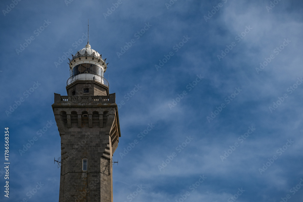 Fototapeta premium Eckmühl lighthouse in Finistère, Bretagne France